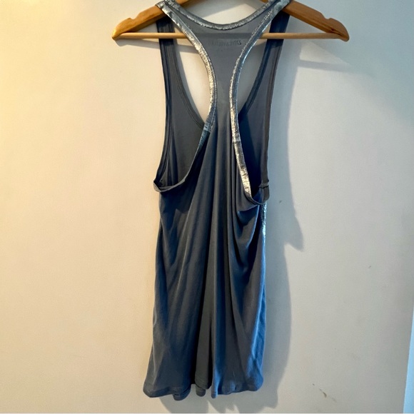 Zadig+Voltaire Ander Foil Tank in Horizon XS - Picture 3 of 4